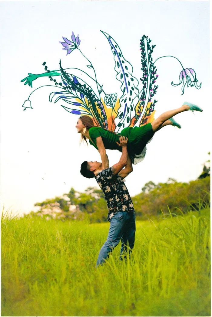 Creative bridal portraits. Photo by MangoRED. theweddingnotebook.com