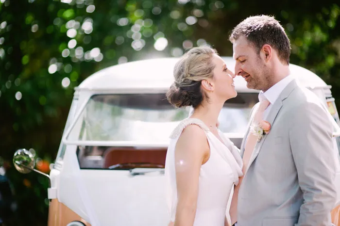 Whimsical peach garden wedding. Tealily Photography. theweddingnotebook.com