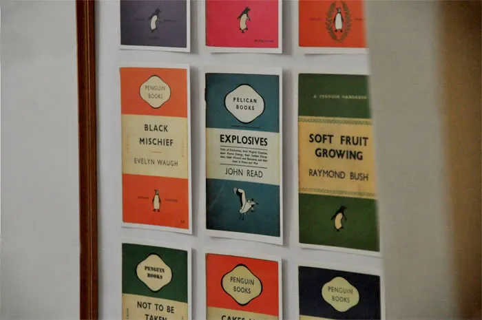 penguin book postcards
