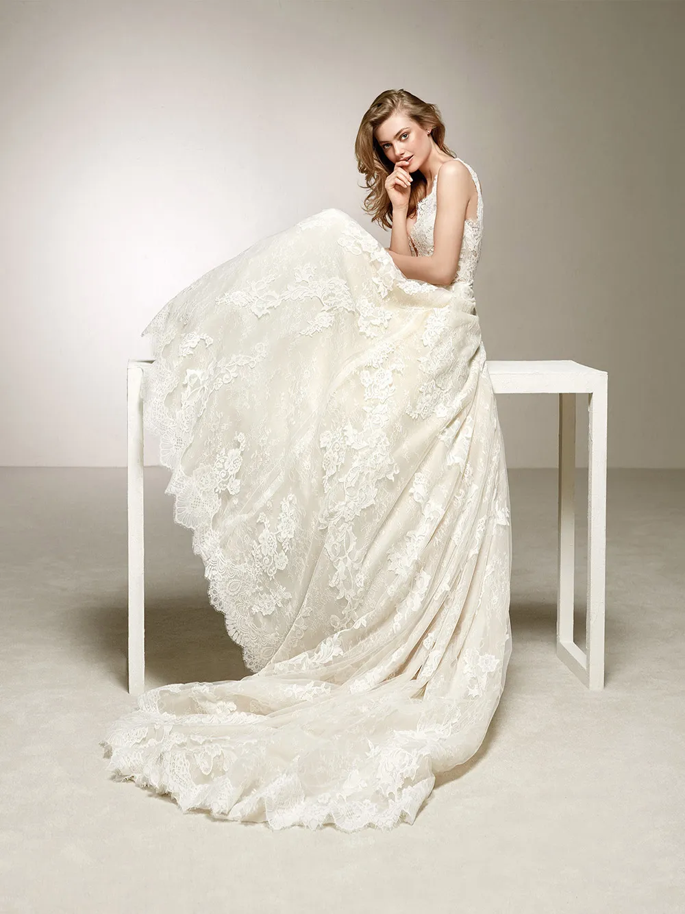 Devany - Pronovias 2018 Bridal Collection. theweddingnotebook.com