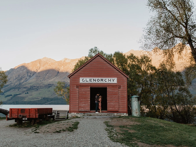 Raw and Soulful Engagement Portraits in Queenstown, New Zealand