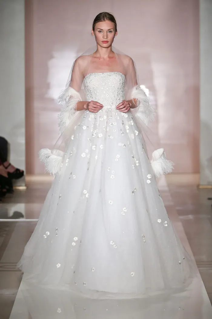 Reem Acra Fall 2014 Bridal Collection. theweddingnotebook.com