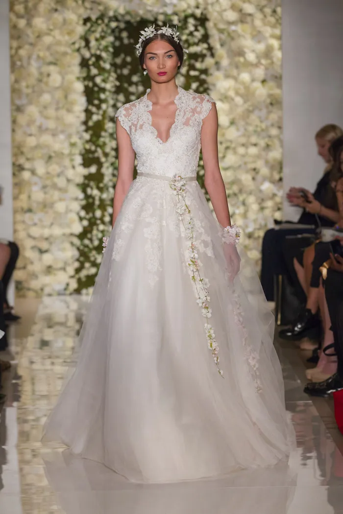 I'm Engaged – Reem Acra Fall 2015 Bridal Collection. theweddingnotebook.com