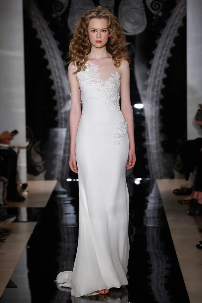 Reem Acra Spring 2014 Bridal Collection. theweddingnotebook.com