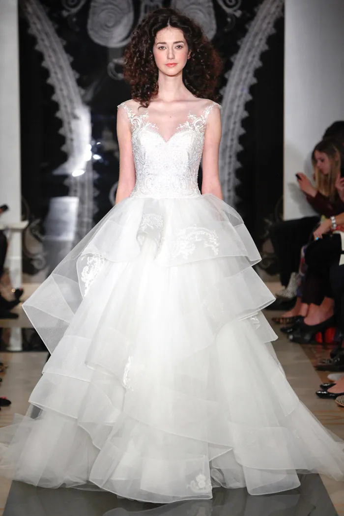 Reem Acra Spring 2014 Bridal Collection. theweddingnotebook.com