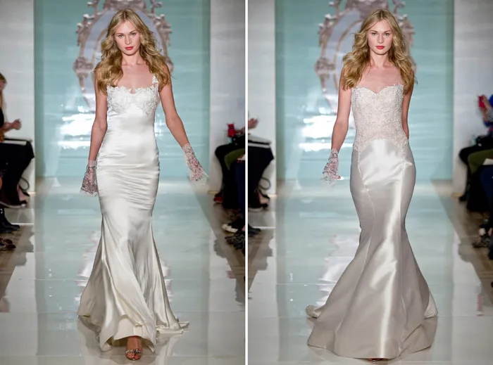 Reem Acra Spring 2015 Bridal Collection. theweddingnotebook.com