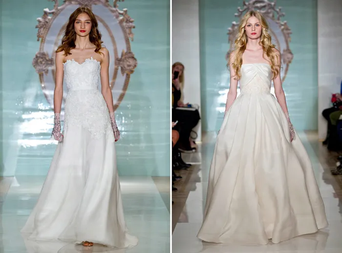Reem Acra Spring 2015 Bridal Collection. theweddingnotebook.com