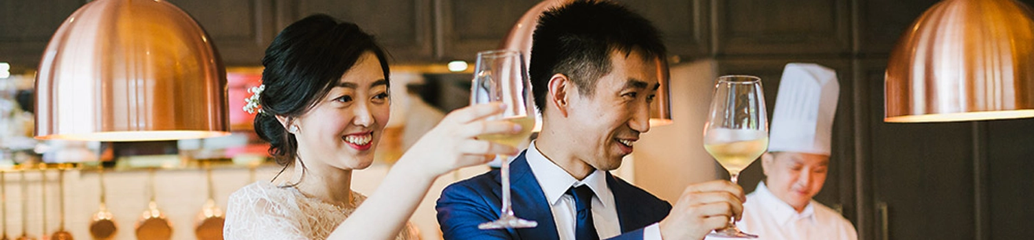 Refreshing Green and Blue Wedding at Capella Hotel Singapore