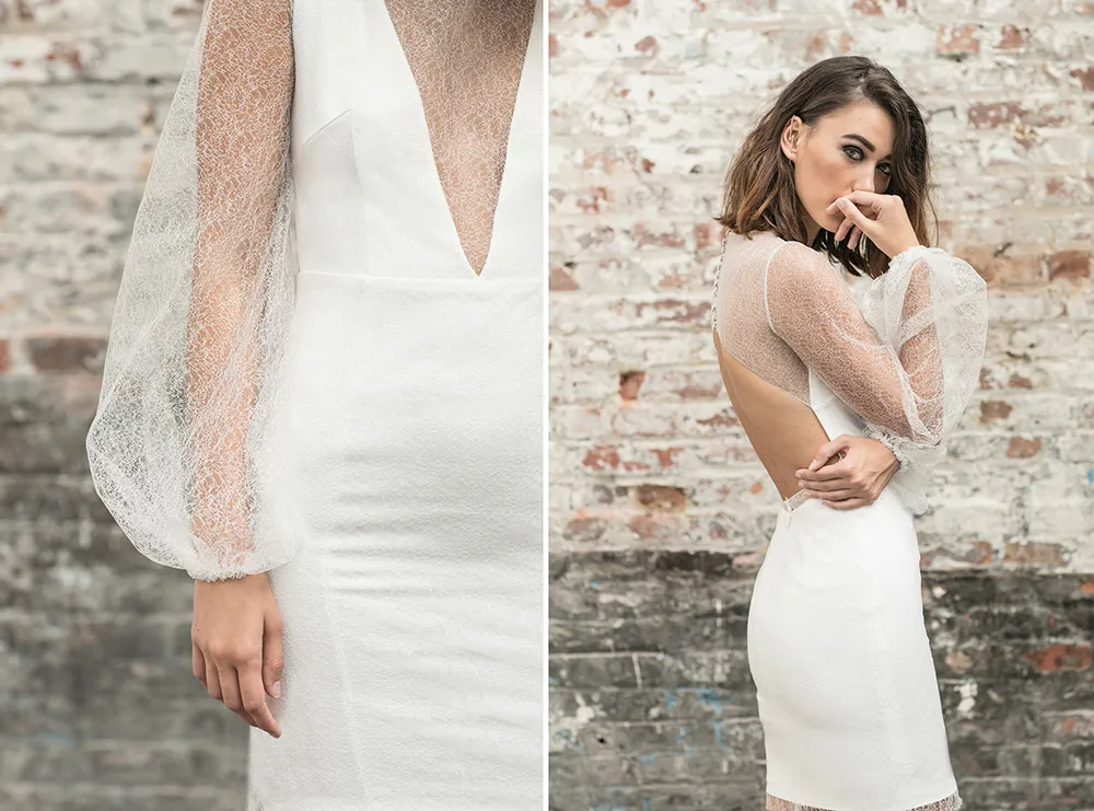 Delray - Rime Arodaky 2018 Civil Collection. theweddingnotebook.com