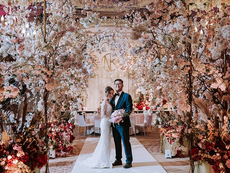 Romantic Sakura Wedding at Grand Hyatt Kuala Lumpur