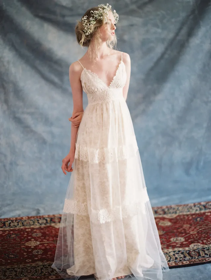 Thyme – Claire Pettibone 2015 Bridal Collection. theweddingnotebook.com