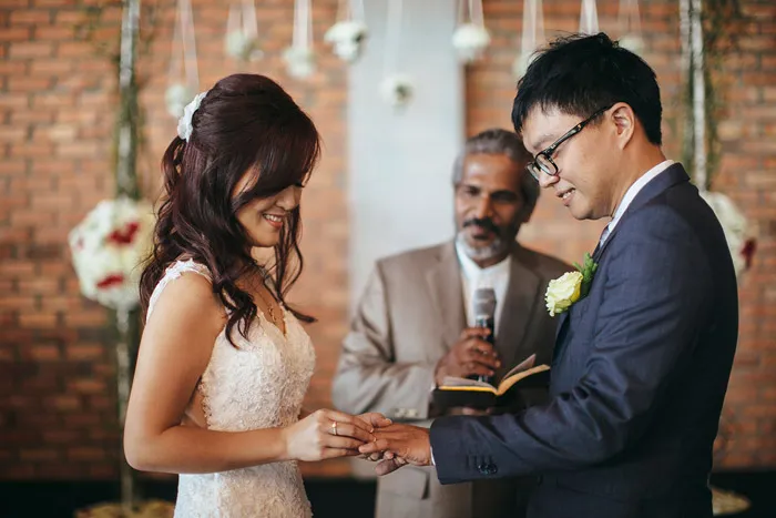 Photo by Adam Ong Photography. theweddingnotebook.com