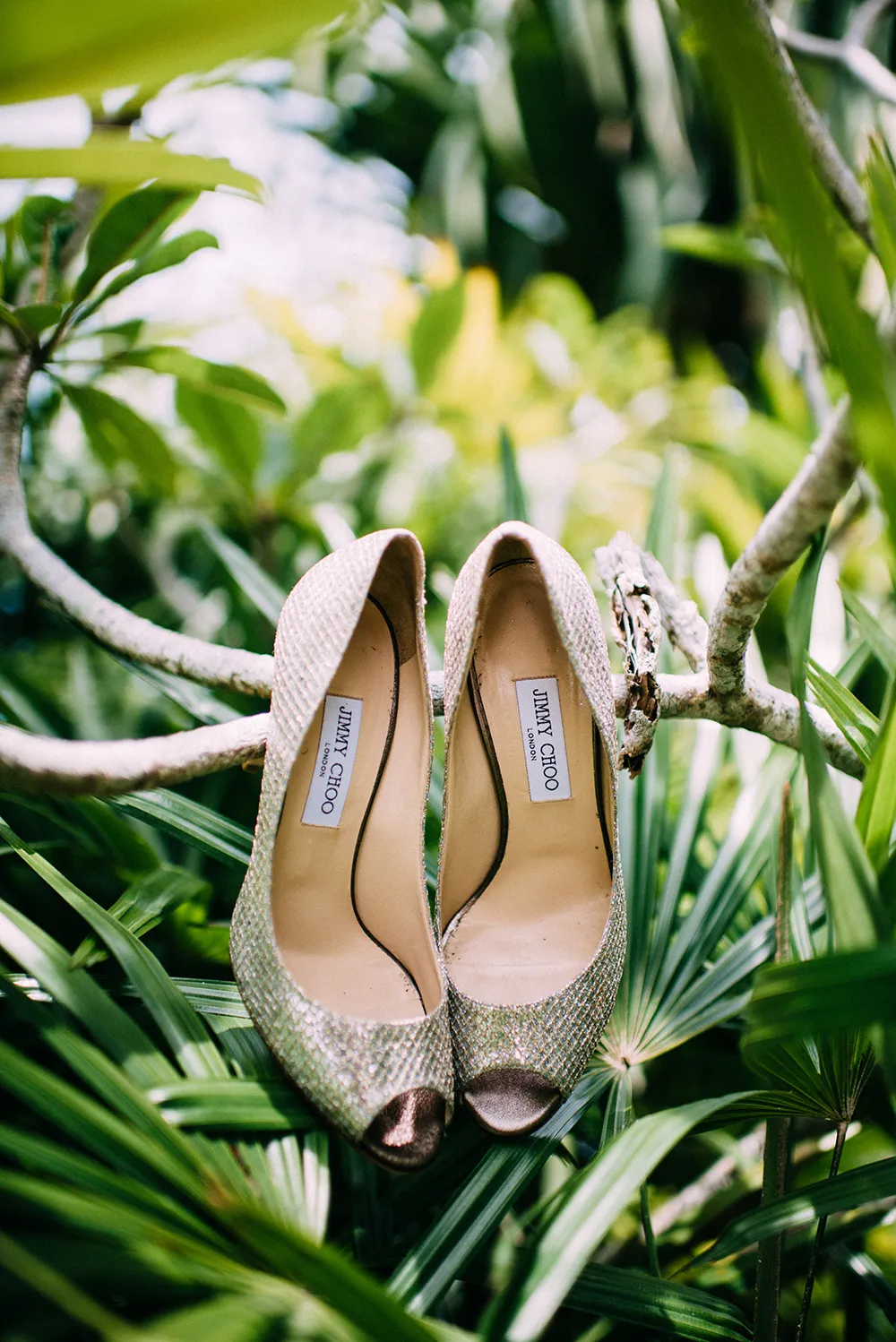 Bridal Shoes by Jimmy Choo. Photo by The Vow Studio. theweddingnotebook.com