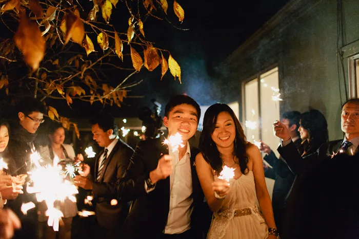 theweddingnotebook.com. Photography by Sayher Heffernan. Sparkler