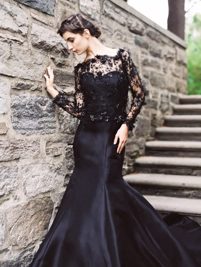 Midnight – Sareh Nouri Fall 2015 Collection. theweddingnotebook.com