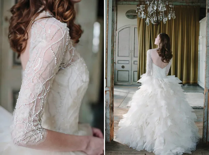 Sareh Nouri Spring 2015 Collection. theweddingnotebook.com