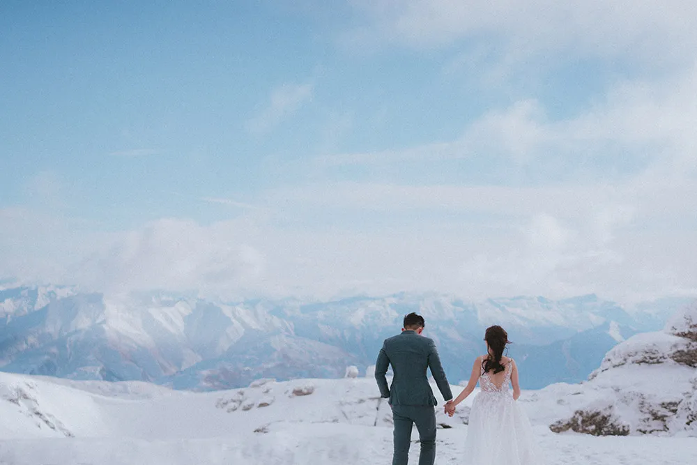 New Zealand bridal portraits. Multifolds Photography. theweddingnotebook.com