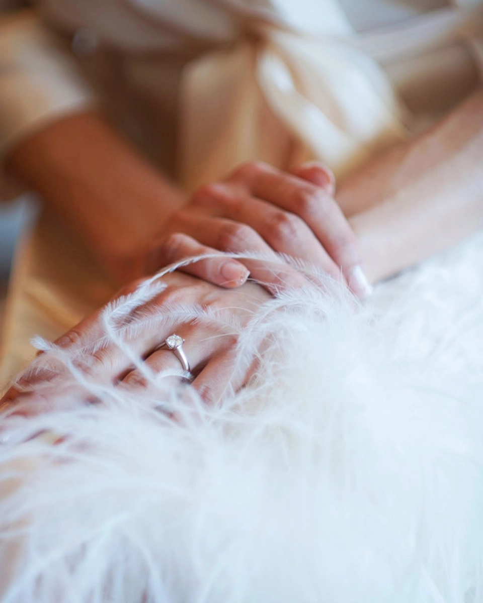 Silver And White Rio-Havana Themed Wedding