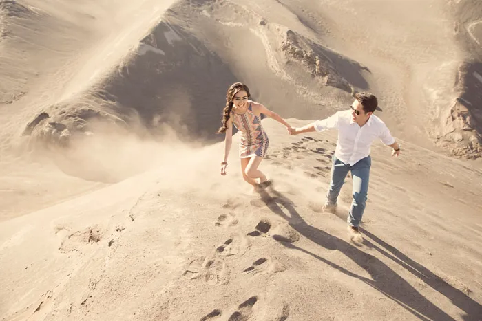 Photography by Ivan of Axioo at Mt Bromo. theweddingnotebook.com