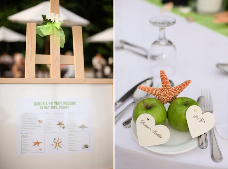 Avillion Port Dickson beach wedding decor. Anna Rina Photography
