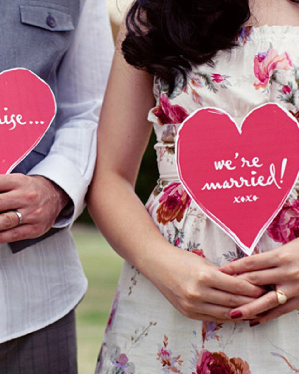 Surprise… We’re Married!