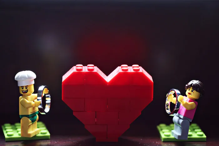 LEGO-themed Wedding. Photography by Axioo. theweddingnotebook.com