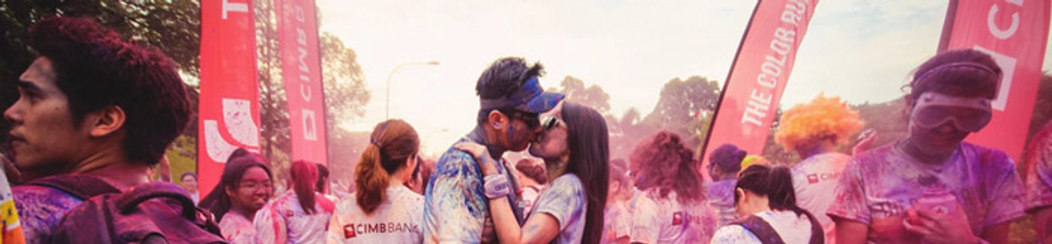 The Couple That Stole The Limelight At The Color Run Malaysia 2014