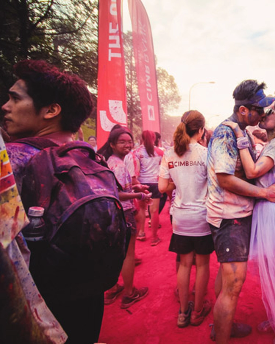 The Couple That Stole The Limelight At The Color Run Malaysia 2014