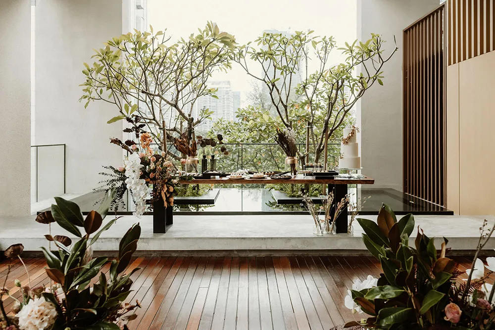 Beautiful wedding venue in Kuala Lumpur - The RuMa Hotel and Residences. theweddingnotebook.com