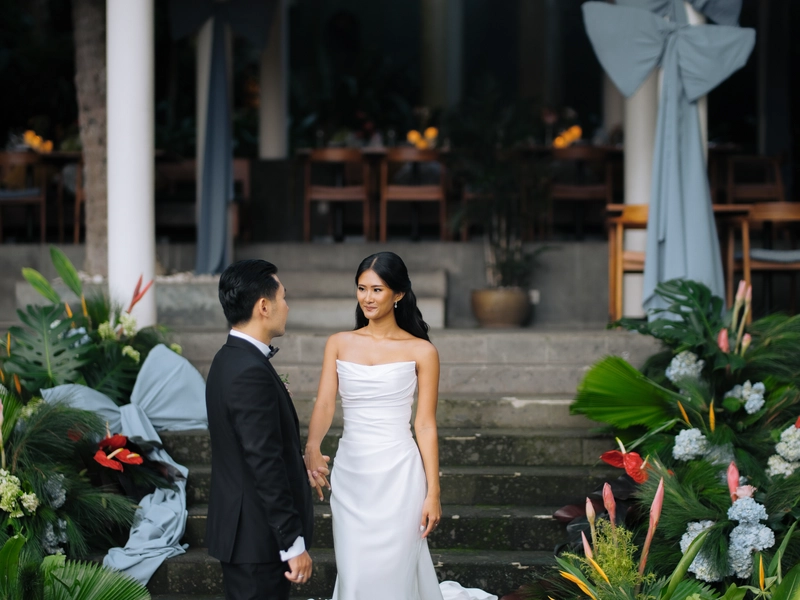 The Sayan House Villas: A Minimalist Bali Wedding Story