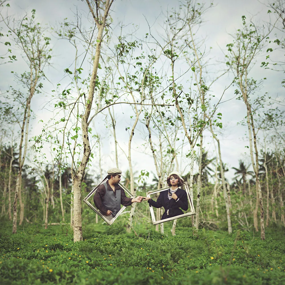 Conceptual photo shoot. Photo by Emz Photography. theweddingnotebook.com