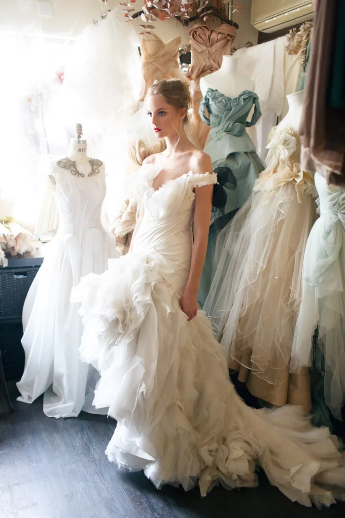 The White Collection by Vivian Luk. theweddingnotebook.com