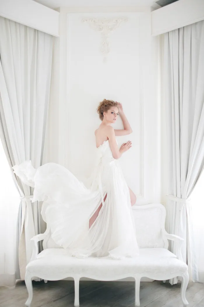 The White Collection by Vivian Luk. theweddingnotebook.com