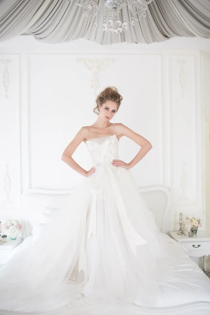 The White Collection by Vivian Luk. theweddingnotebook.com