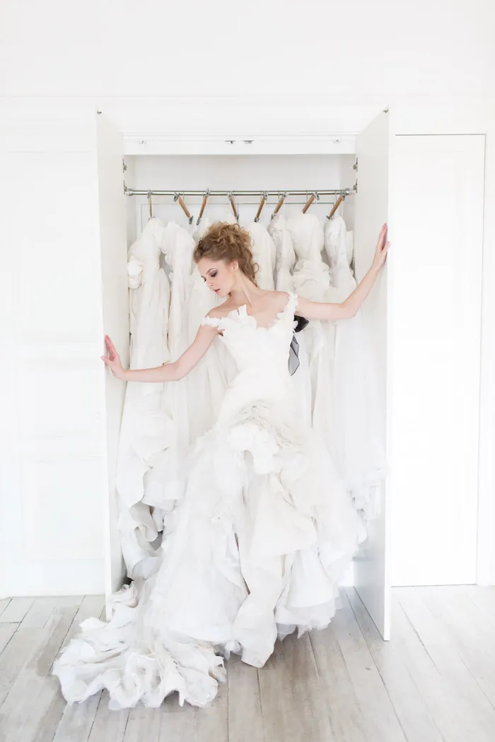 The White Collection by Vivian Luk. theweddingnotebook.com