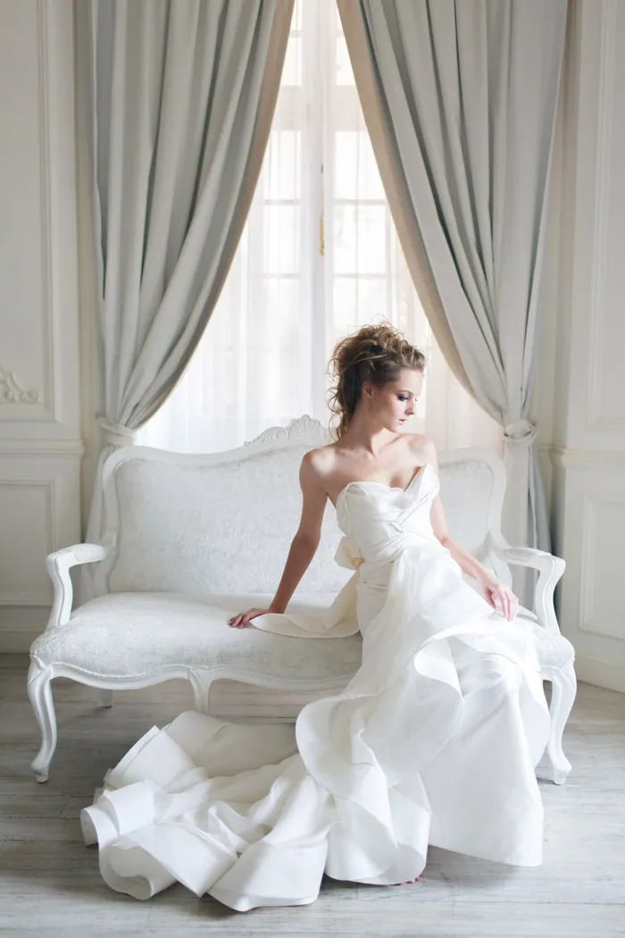 The White Collection by Vivian Luk. theweddingnotebook.com