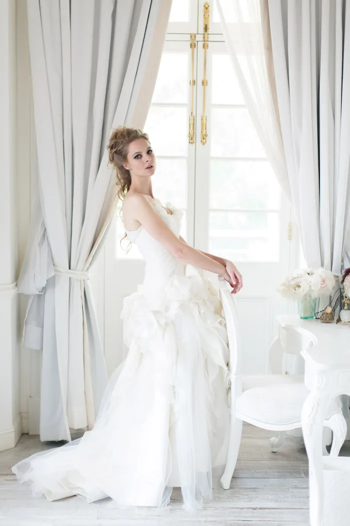 The White Collection by Vivian Luk. theweddingnotebook.com