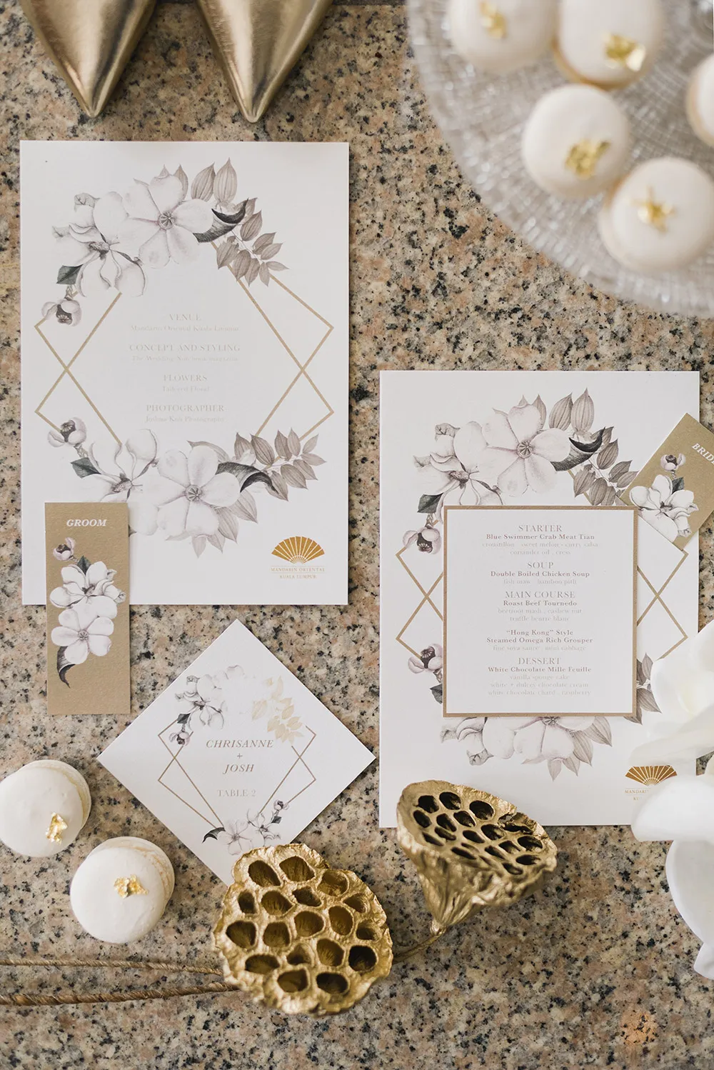 Mandarin Oriental Kuala Lumpur. Photo by Joshua Koh Photography. theweddingnotebook.com