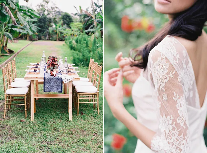 Photo by Brody Tan Photography. Styling by Bryan of Beautiful Gatherings. theweddingnotebook.com
