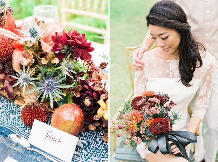 Photo by Brody Tan Photography. Styling by Bryan of Beautiful Gatherings. theweddingnotebook.com