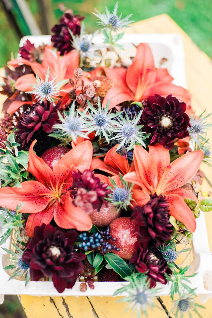 Photo by Brody Tan Photography. Styling by Bryan of Beautiful Gatherings. theweddingnotebook.com