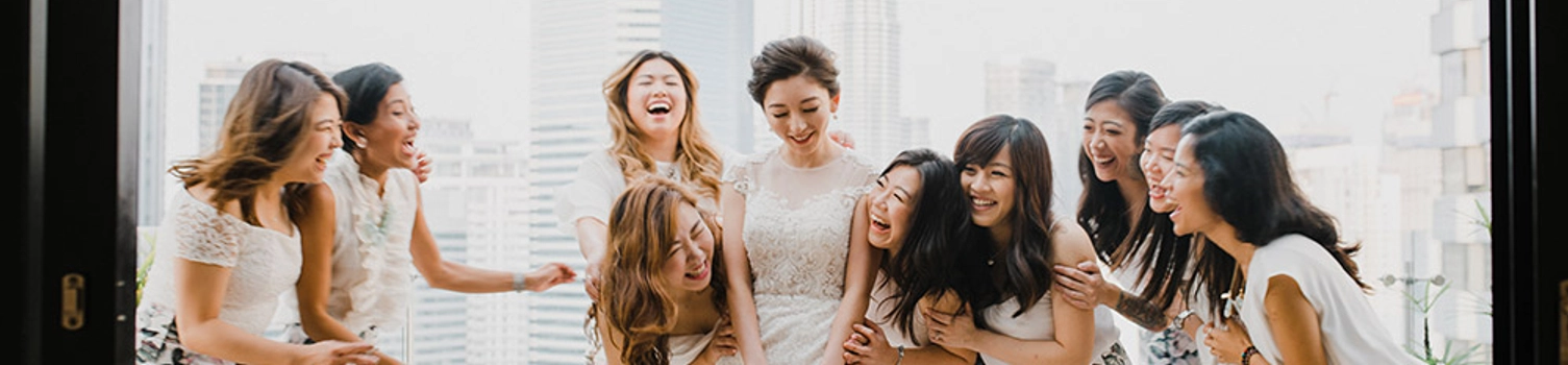 Tropical Glam Wedding at Roofino SkyDining & Bar