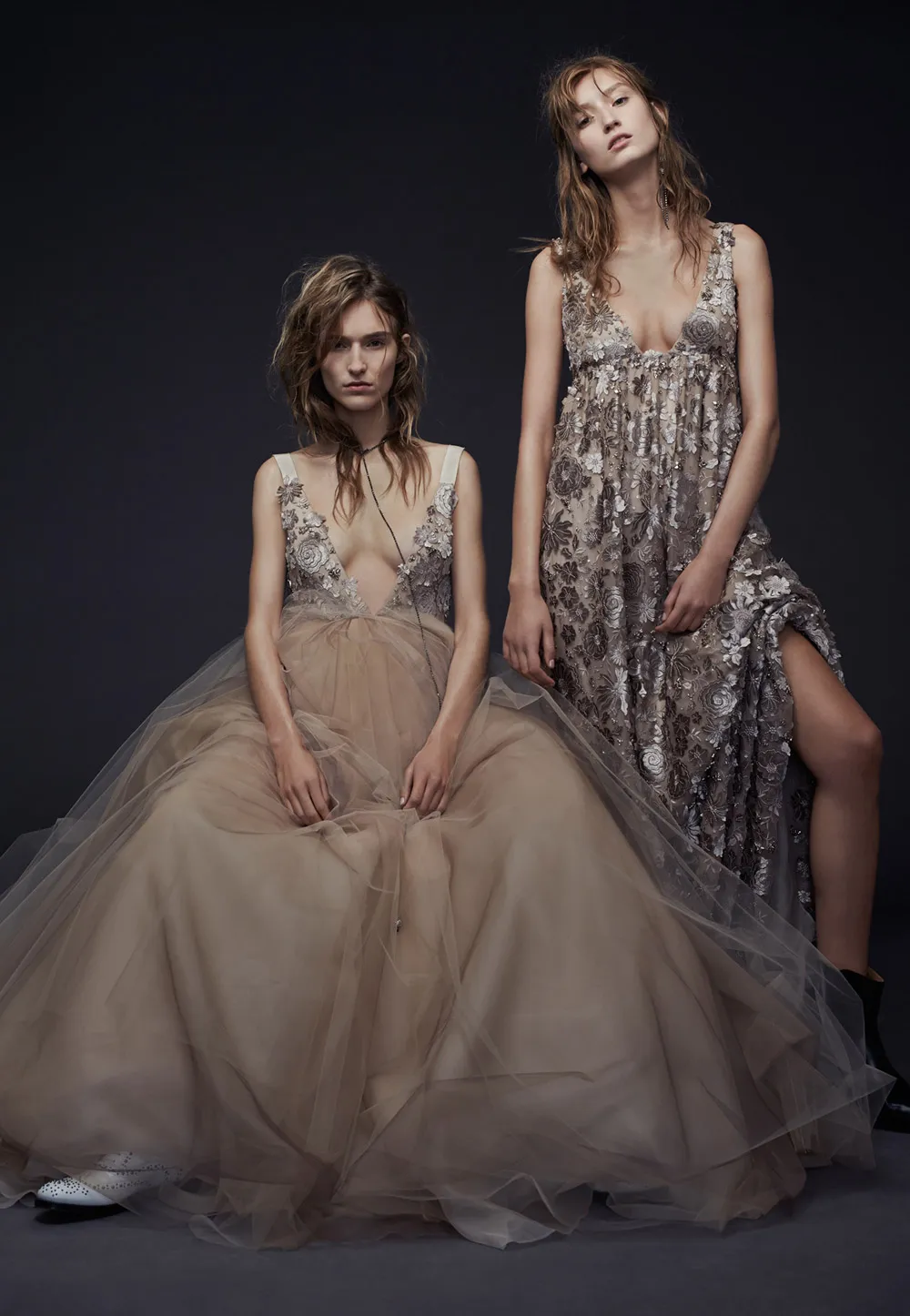 Penny and Paloma – Vera Wang Fall 2015 Collection. theweddingnotebook.com