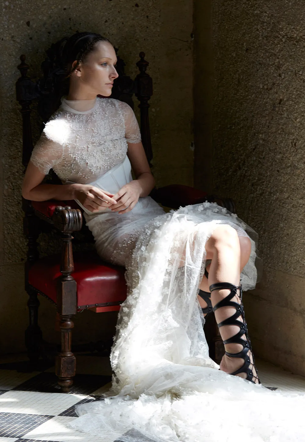 Nigella - Vera Wang Spring 2017 Bridal Collection. theweddingnotebook.com