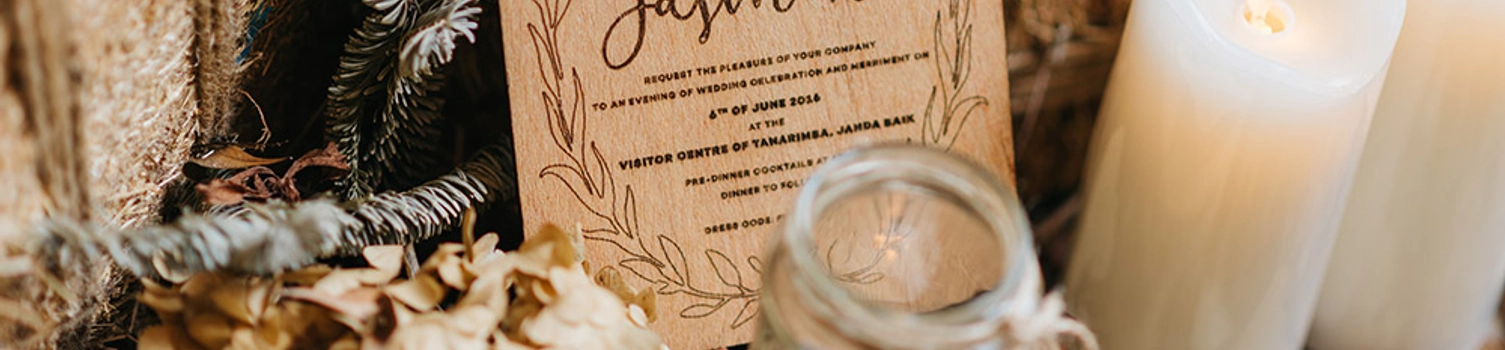 Vintage Rustic Florals With A Touch Of Gold At Tanarimba, Janda Baik