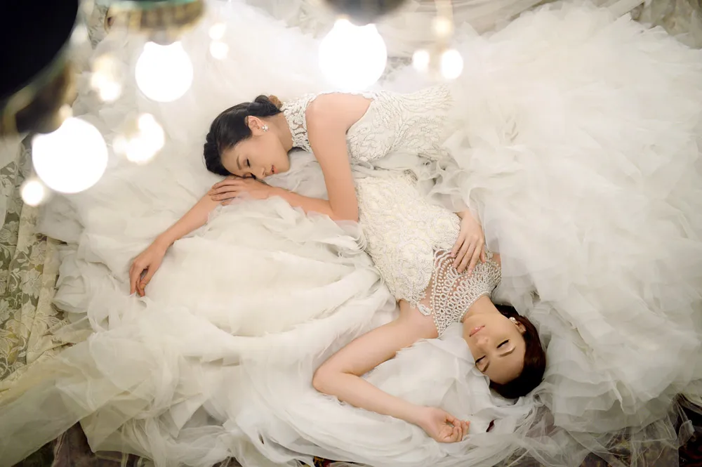 Von Lazaro Bridal Collection. Photo by Jaja Lifestyle Photography. theweddingnotebook.com