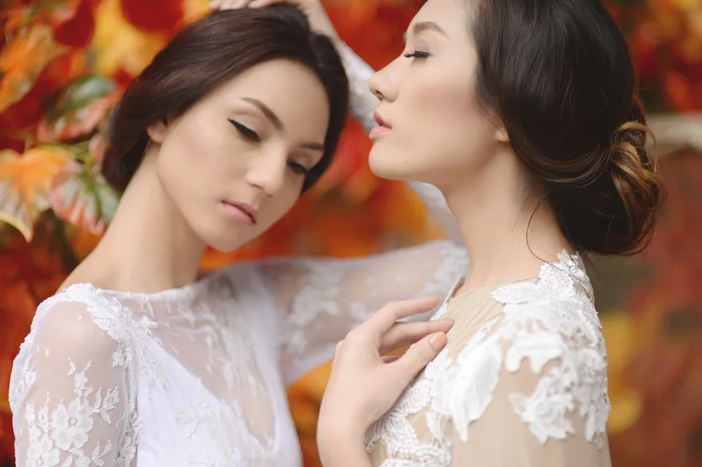 Von Lazaro Bridal Collection. Photo by Jaja Lifestyle Photography. theweddingnotebook.com