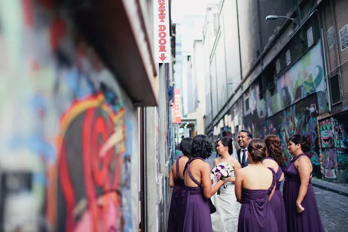Purple themed wedding. Sayher Heffernan Photography
