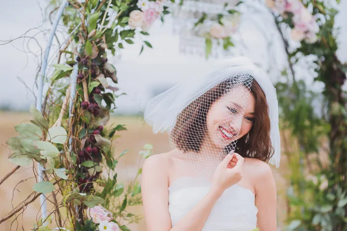 Multifolds Photography. Styling by Heaven In A Wild Flower. theweddingnotebook.com