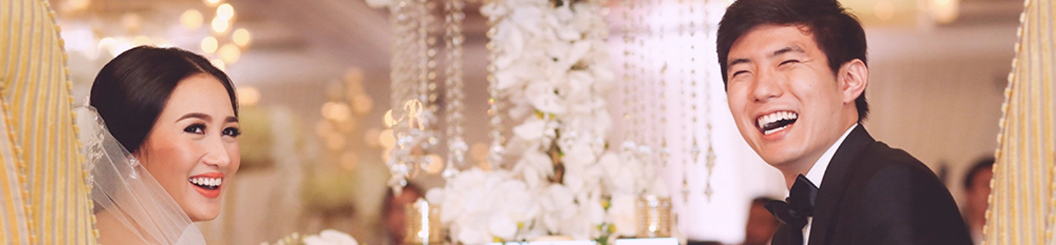 White On White With A Hint Of Red At The Majestic Hotel